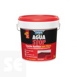 Aguastop Caucho Fibras Negro 5Kg Comprar en SERVEI ESTACIÓ