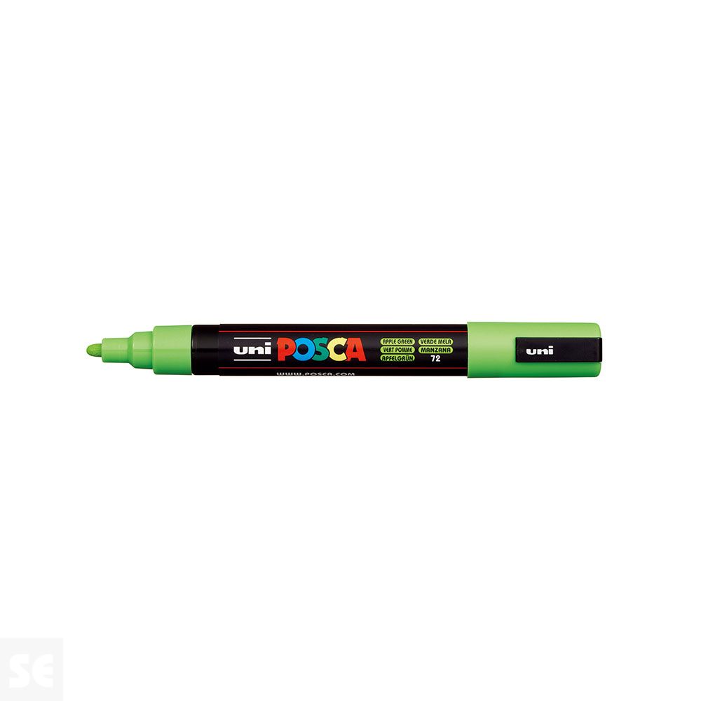 Rotulador Pintura Posca Verde Manzana Pc5m 1 8 2 5 Mm Comprar En