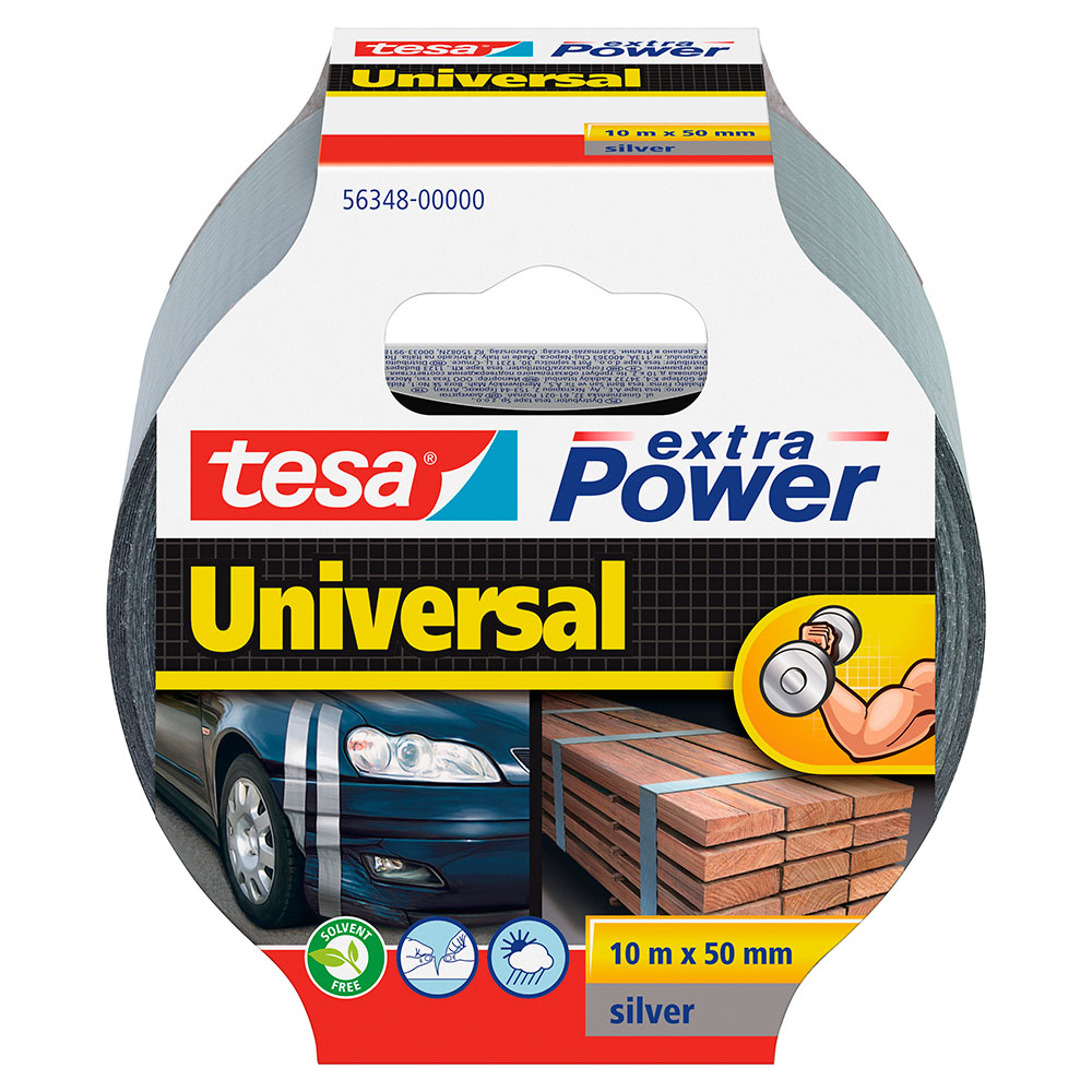 Cinta Americana Tesa 10 M. Plata