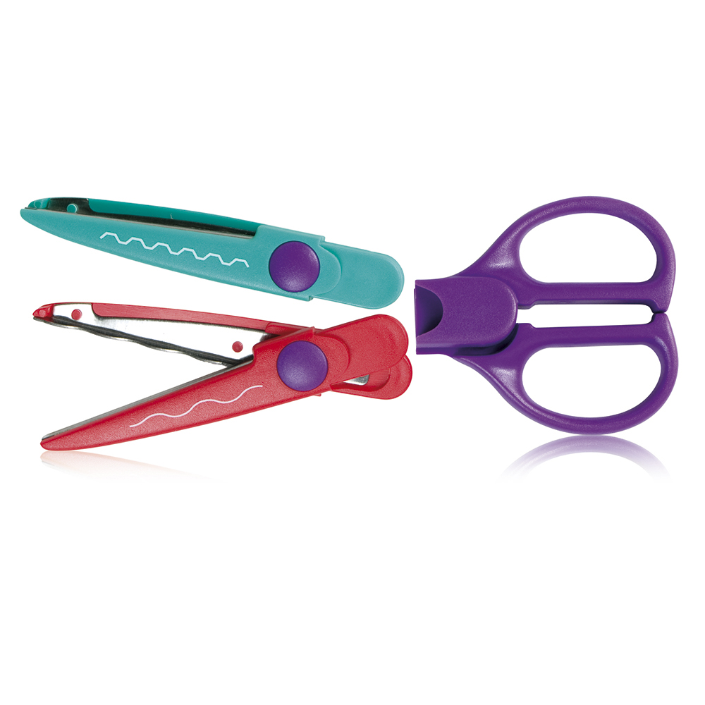 Tijeras Zig-Zag 8 Hojas Intercambio