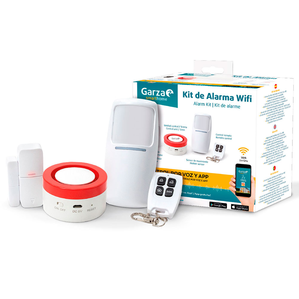 Gz Kit de Alarma de Seguridad Smart Wifi