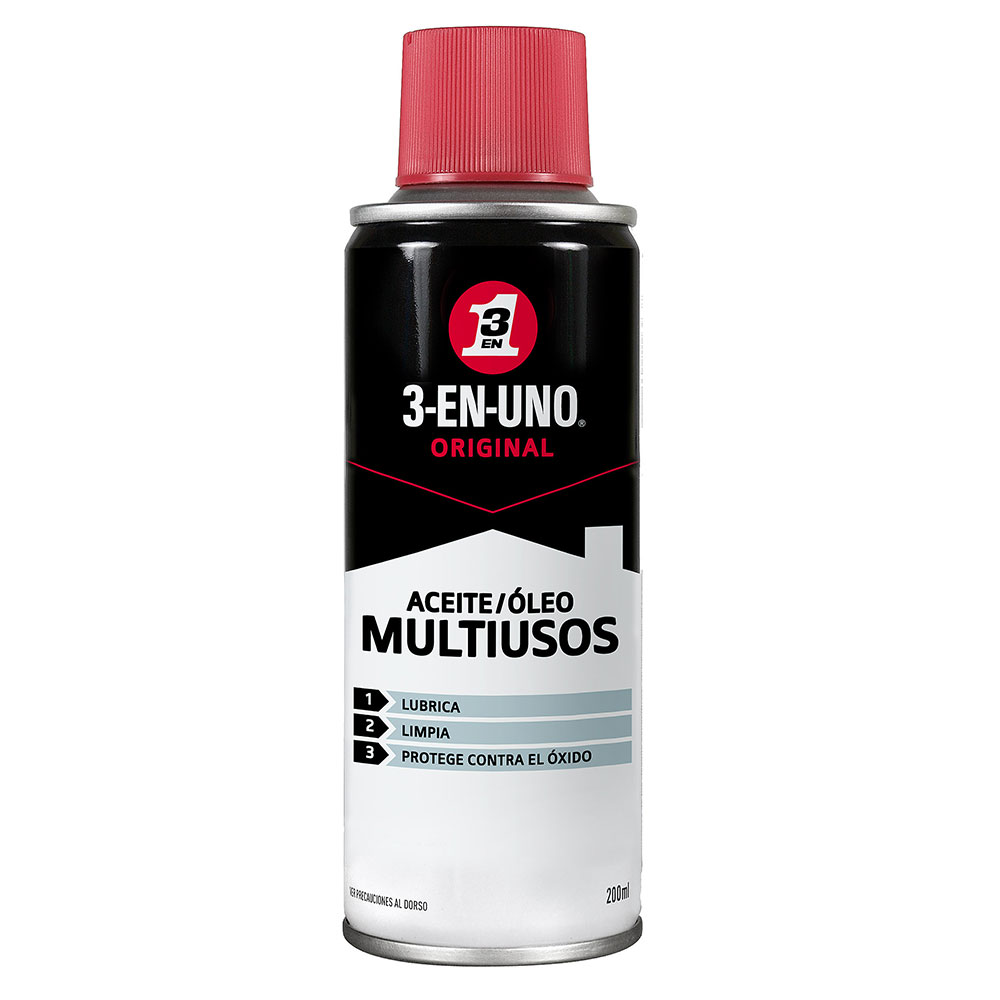 3-EN-UNO Aceite Multiusos Spray 200 ml