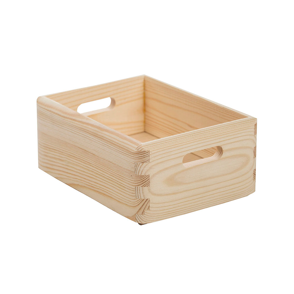 Caja Madera S/Tapa 20x15x9 cm Natural