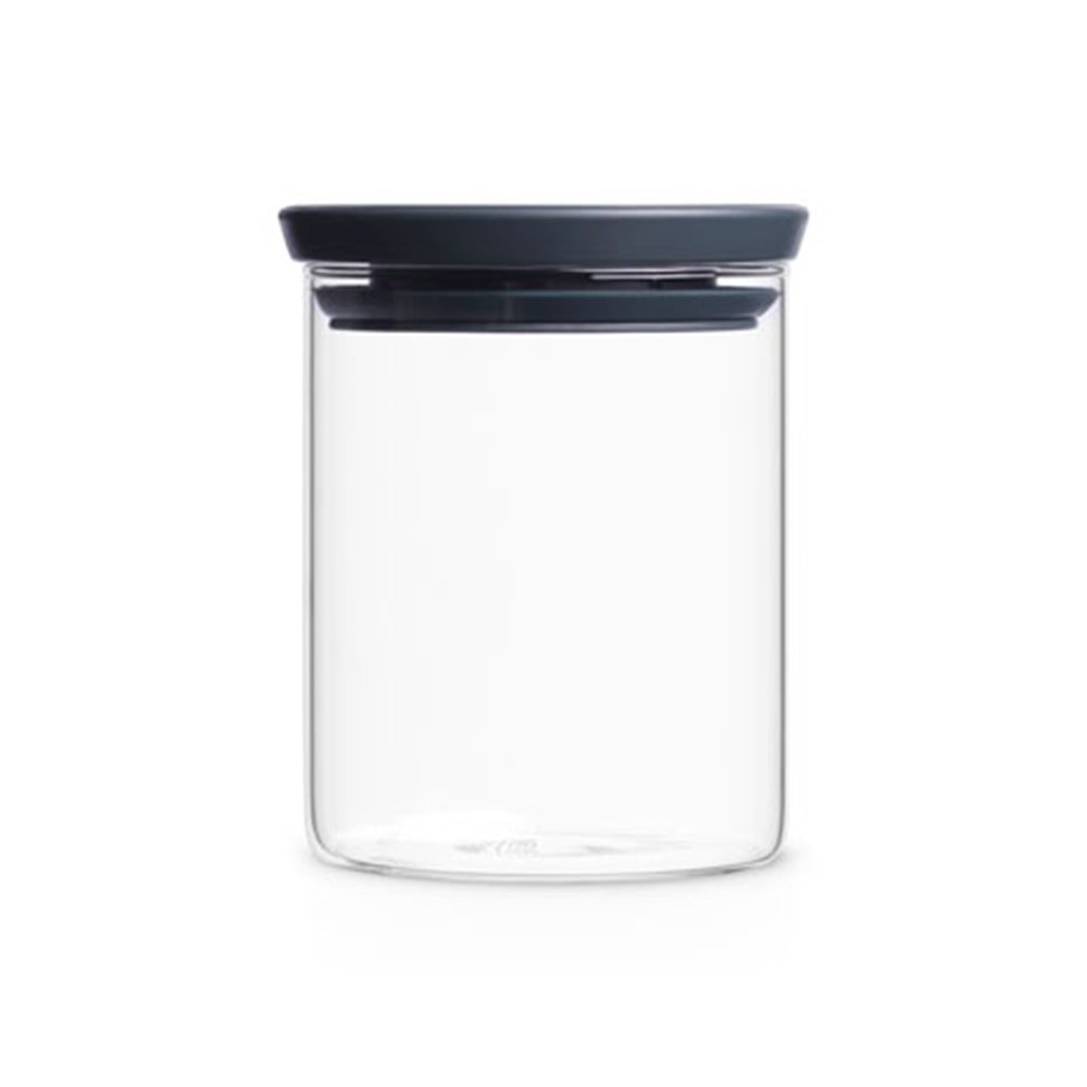 Botella de vidrio redonda con tapón 1.5L - Orden en casa