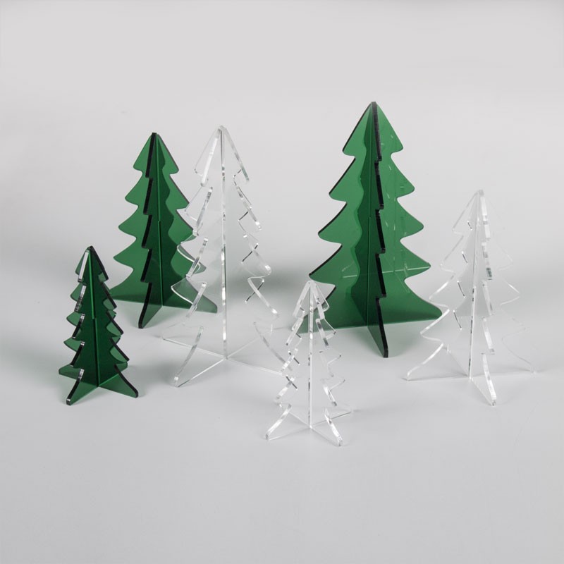Árbol de Navidad de Metacrilato transparente