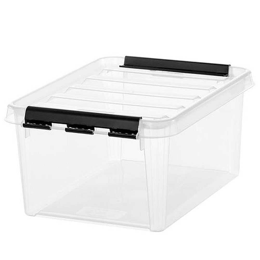 Contenedor Plástico Transparente 34x25x16 cm