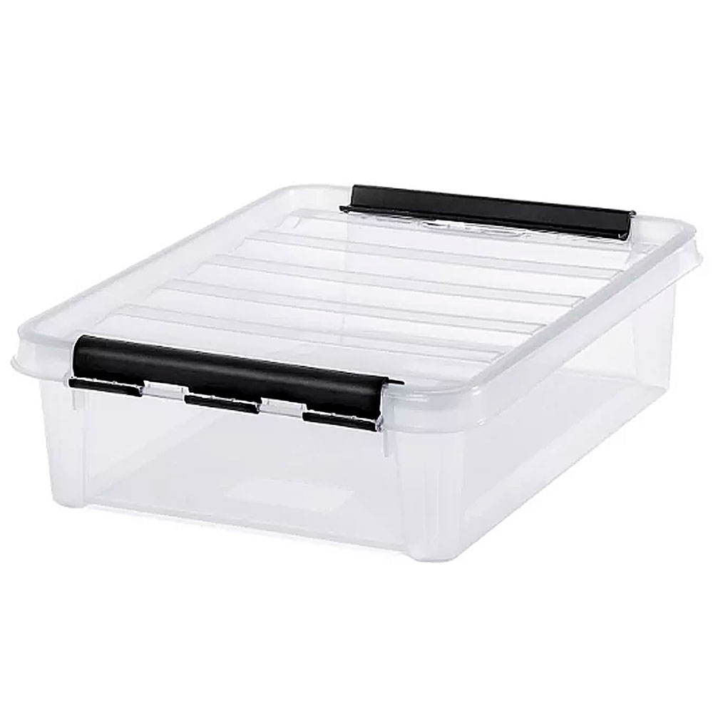 Contenedor Plástico Transparente 40x30x12 cm