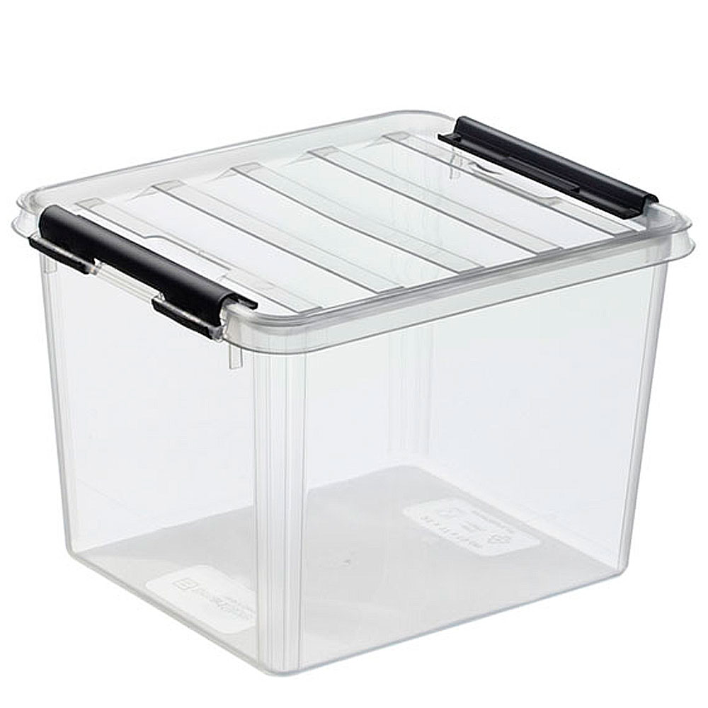 Contenedor Plástico Transparente 21x17x15 cm