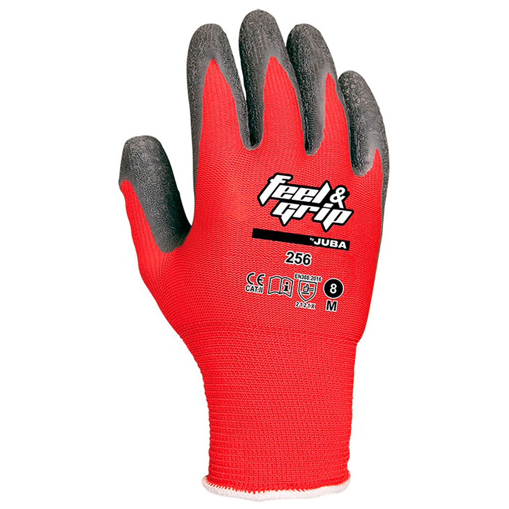 Guante Poliamida + Latex 256-8