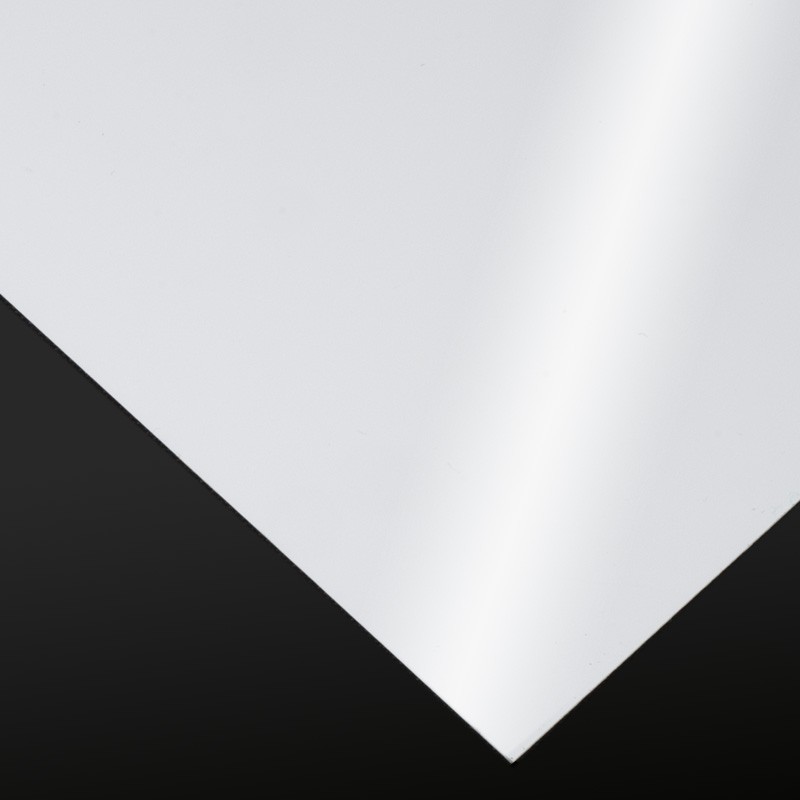 Lámina de PVC semirrígido blanco