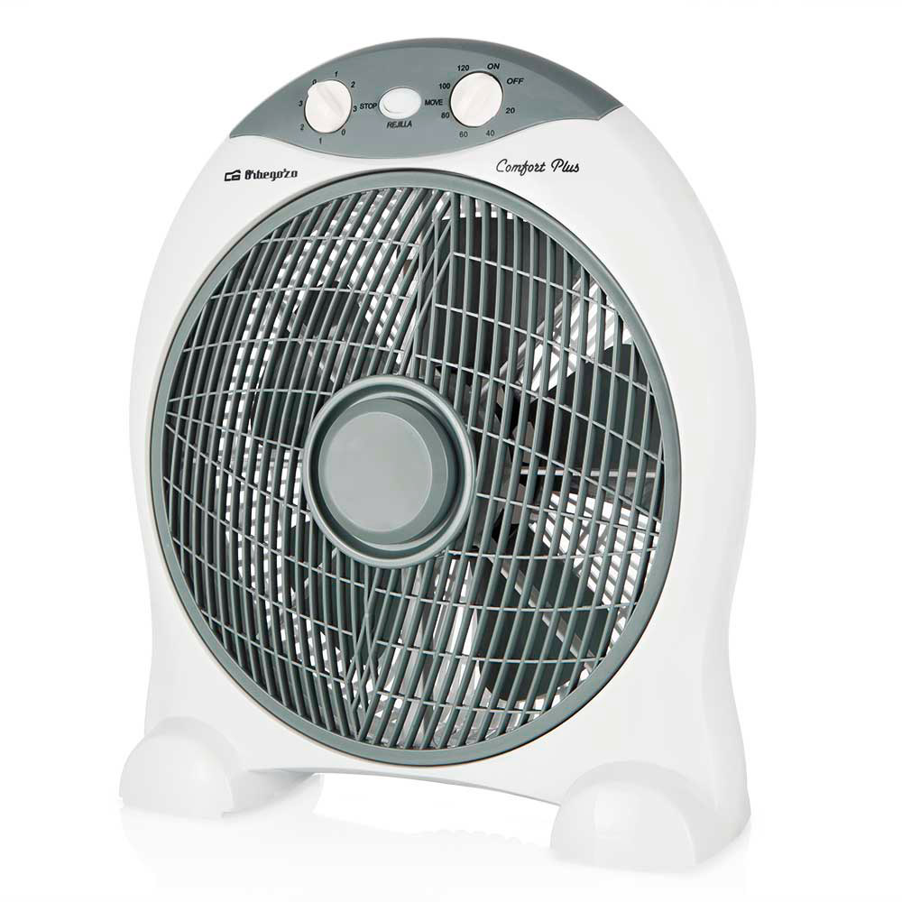 Ventilador Box Fan con Asa 30 cm Temporizador 2h BF 1030