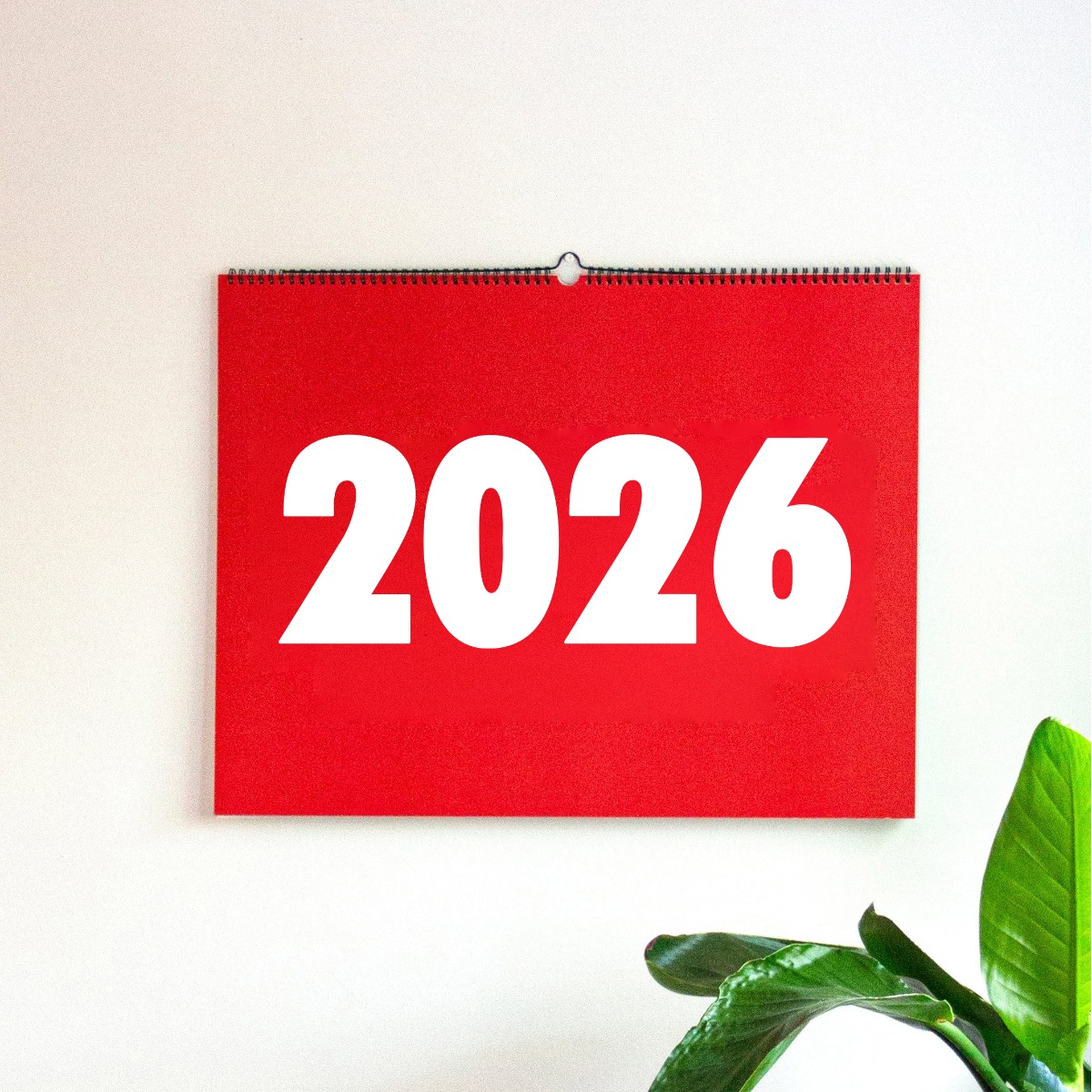 Calendario Vinçon Pared 2026 58x45 Cm.