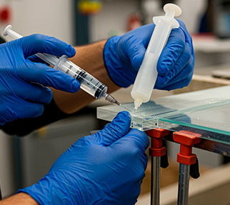 Trabajar metacrilato. Pegar | Servei Estació