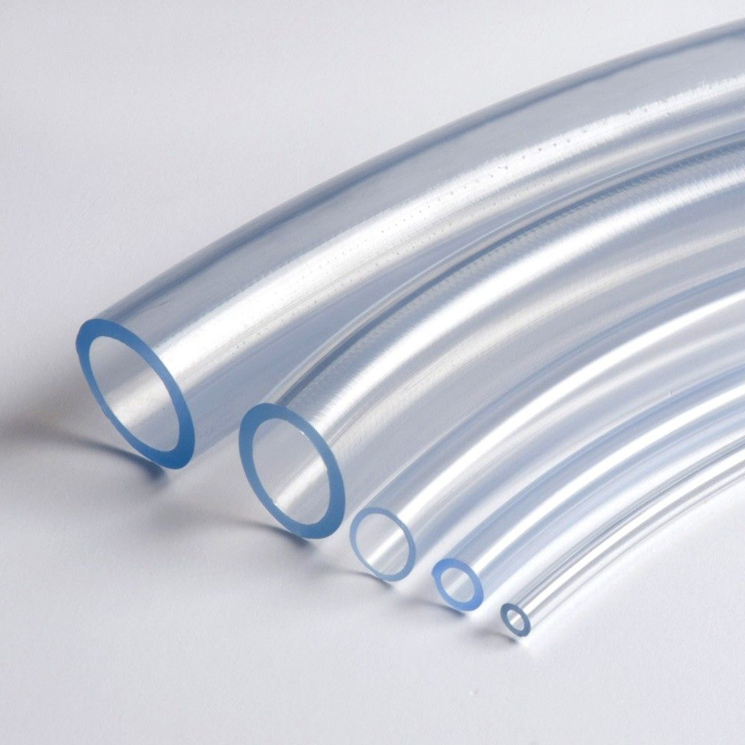 Tubo flexible de PVC cristal