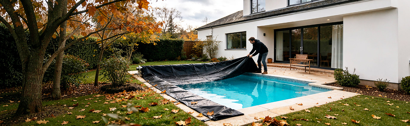 ¿Cómo cubrir una piscina en invierno? | Servei Estació