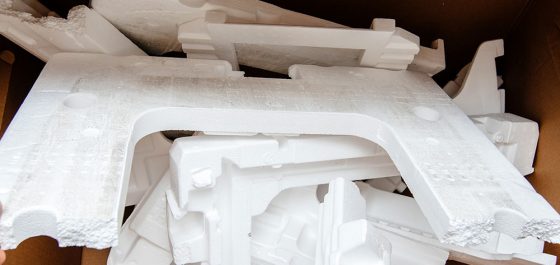 Cajas de poliespan - Reciclar corcho blanco -Servei Estació