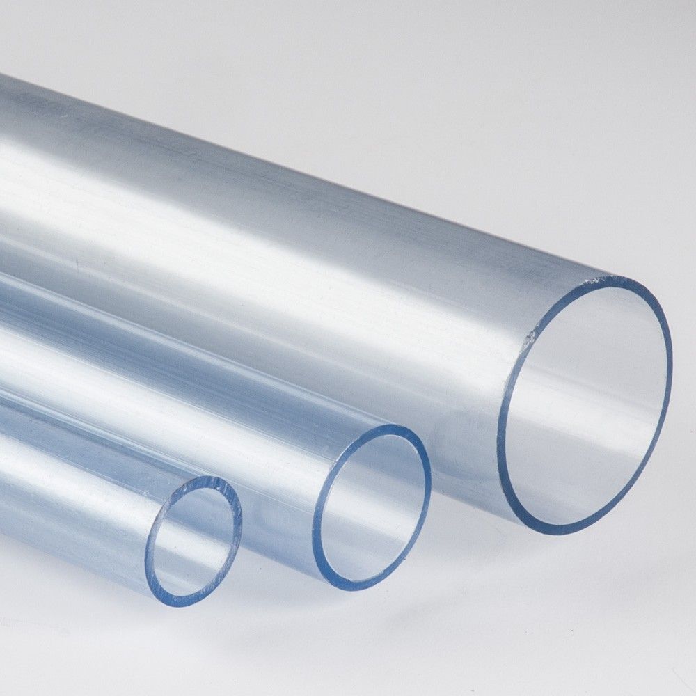 Tubo de Agua Manguera de PVC Transparente Plástico Tubo Tubería de agua potable para el hogar 
