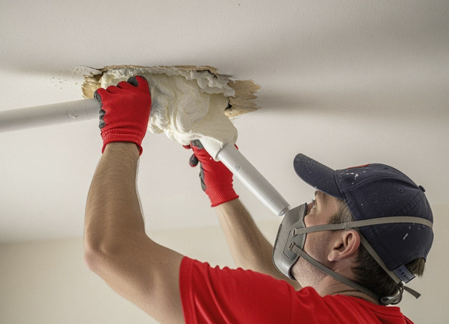 Espuma de poliuretano para agujeros en techos | Servei Estació