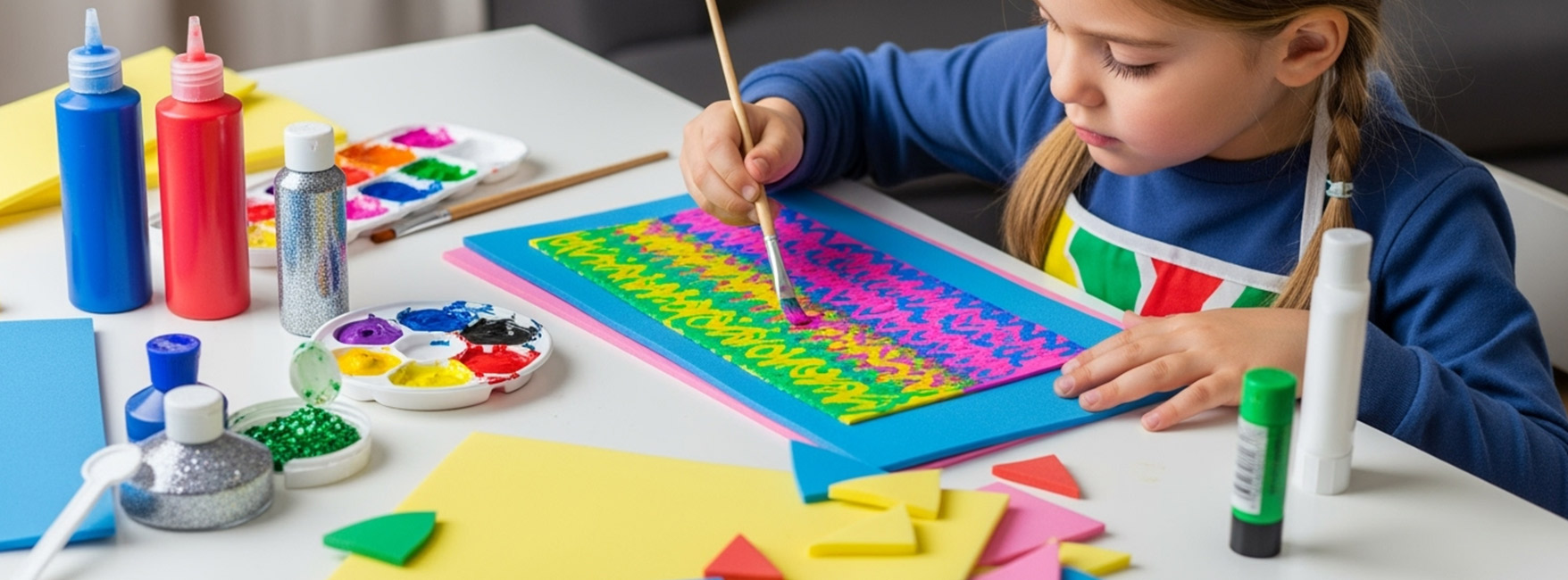 Pintar goma eva | Servei Estació