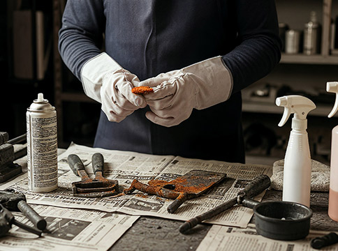 imatge-3 ¿Cómo quitar el óxido de las herramientas? | Servei Estació