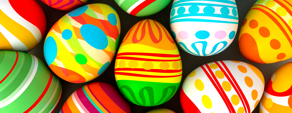 3 ideas muy fáciles para hacer huevos de Pascua