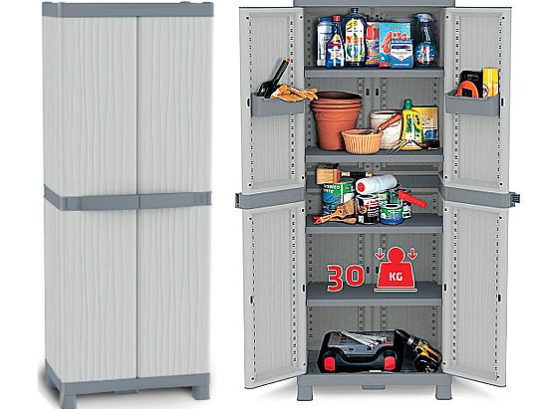 La solución para ordenar tu garaje: armarios apilables para ganar espacio y  colocar dónde los necesites