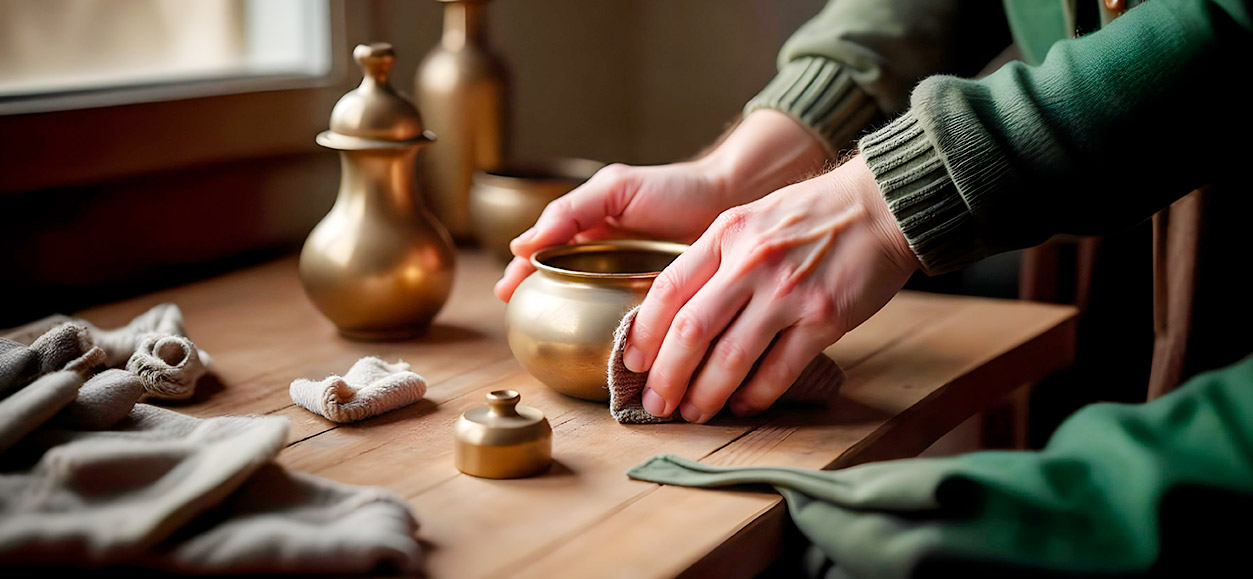 Limpiar bronce ennegrecido | Servei Estació