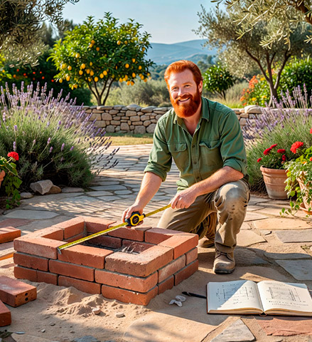 Cómo construir una barbacoa de obra paso a paso. Ubicación | Servei Estació