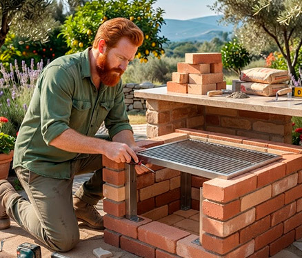 Cómo construir una barbacoa de obra paso a paso. Zona de cocción | Servei Estació