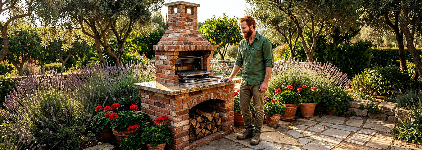 Cómo construir una barbacoa de obra paso a paso | Servei Estació
