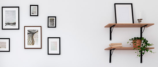 Decoración con madera. Estanterías y baldas | Servei Estació