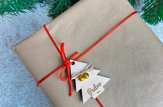 Obediente Mareo Nueva Zelanda Etiquetas para regalos de Navidad - Servei Estació