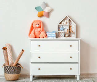 Armario de madera para ordenar