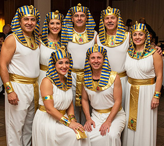 Disfraces originales para grupos en Carnaval. Egipcios | Servei Estació