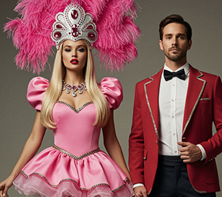 Disfraces en pareja originales para Carnaval. Barbie y Ken | Servei Estació