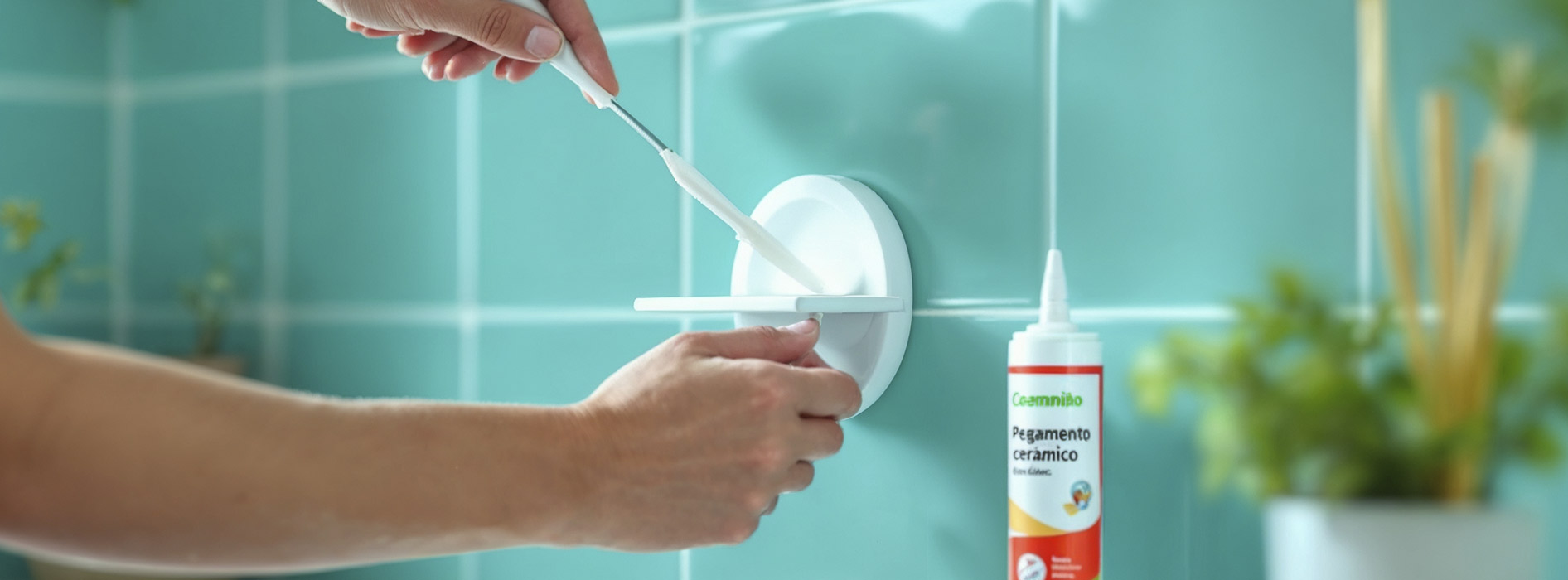 ¿Cómo colgar accesorios sin hacer agujeros en azulejos?