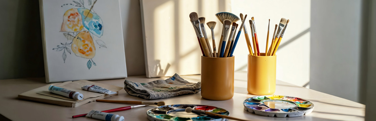 Tipos de pinceles | Servei Estació