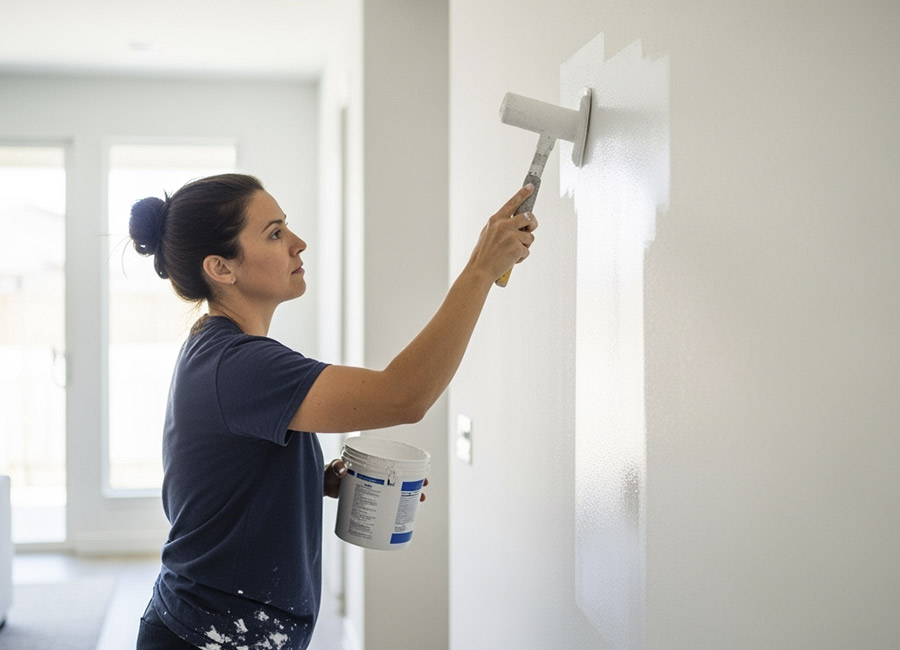 Pintar pladur. Aplicar imprimación | Servei Estació