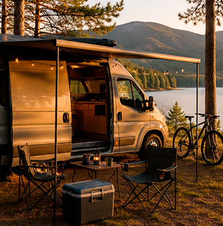 Material para ir de camping. Camper | Servei Estació