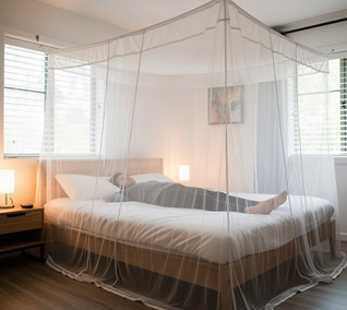 Tipos de telas mosquiteras. Cama| Servei Estació