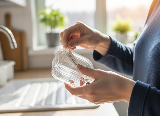 Quitar el pegamento del plástico | Servei Estació