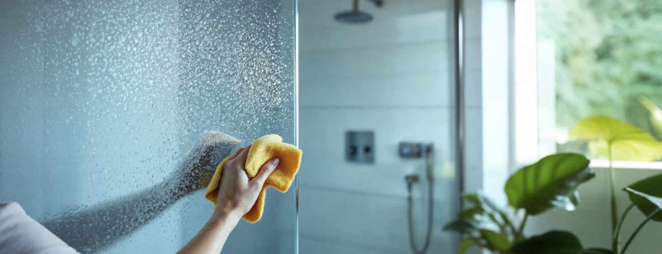 Quitar la cal a una mampara | Servei Estació