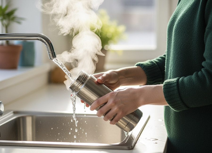 Cómo quitar mal olor a un termo | Servei Estació