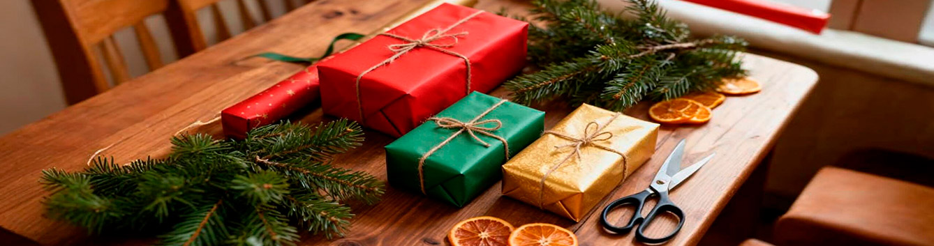 Envolver regalos de Navidad | Servei Estació