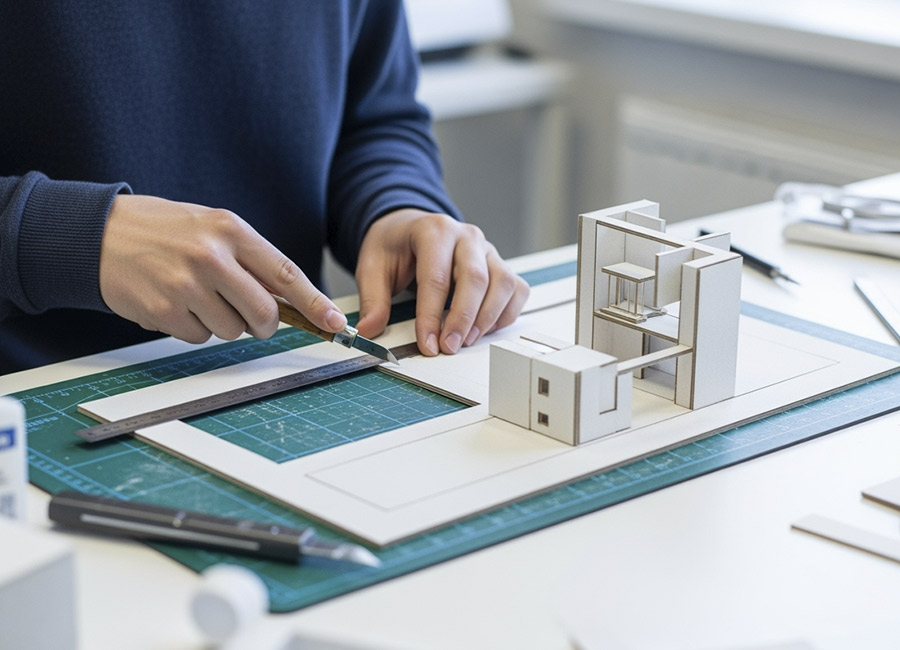 Cartón para maquetas | Servei Estació