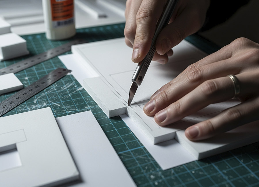 Cartón para maquetas | Servei Estació