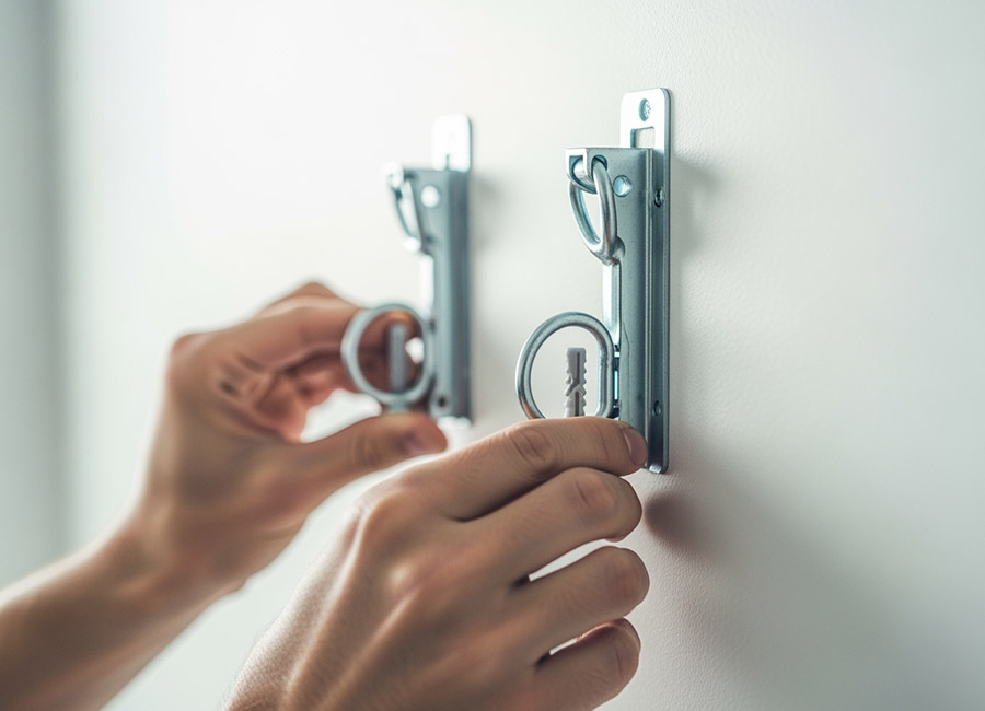 Cómo colgar un espejo sin clavos | Servei Estació