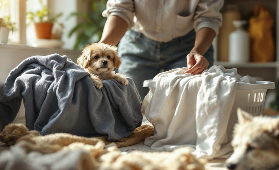 Trucos para quitar pelos de la ropa en la lavadora