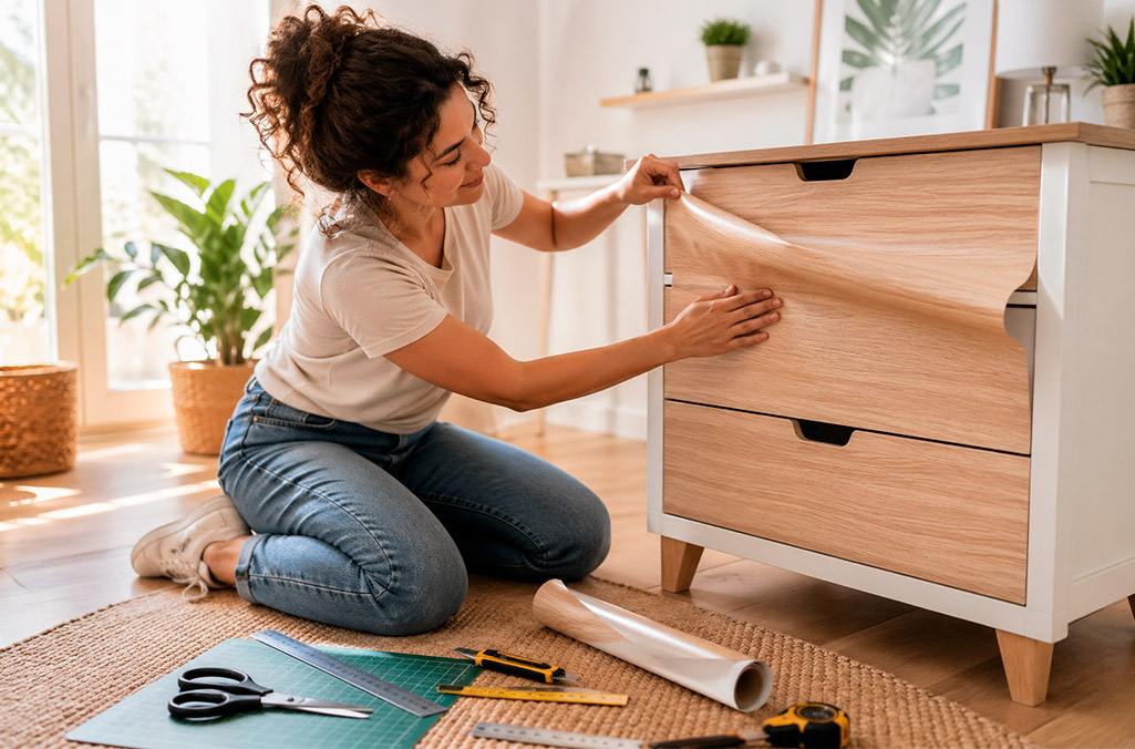 Forrar muebles con vinilo | Servei Estació