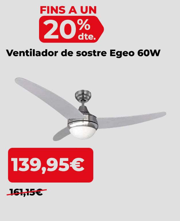 Ventilador de sostre